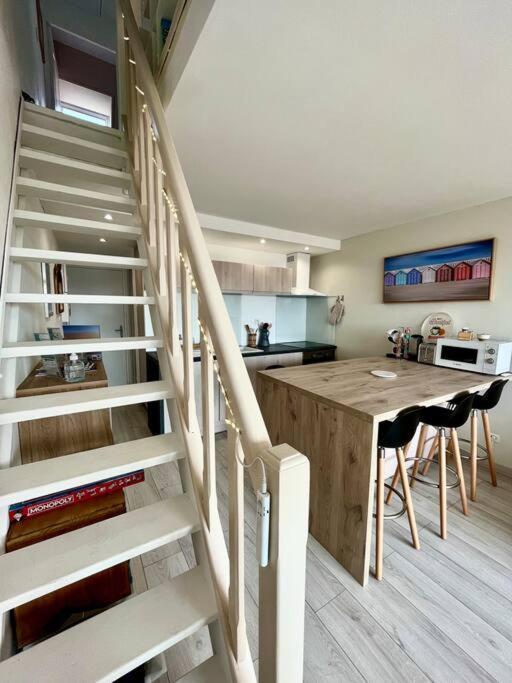 Duplex Cosy Avec Vue Mer Apartment Cucq Bagian luar foto